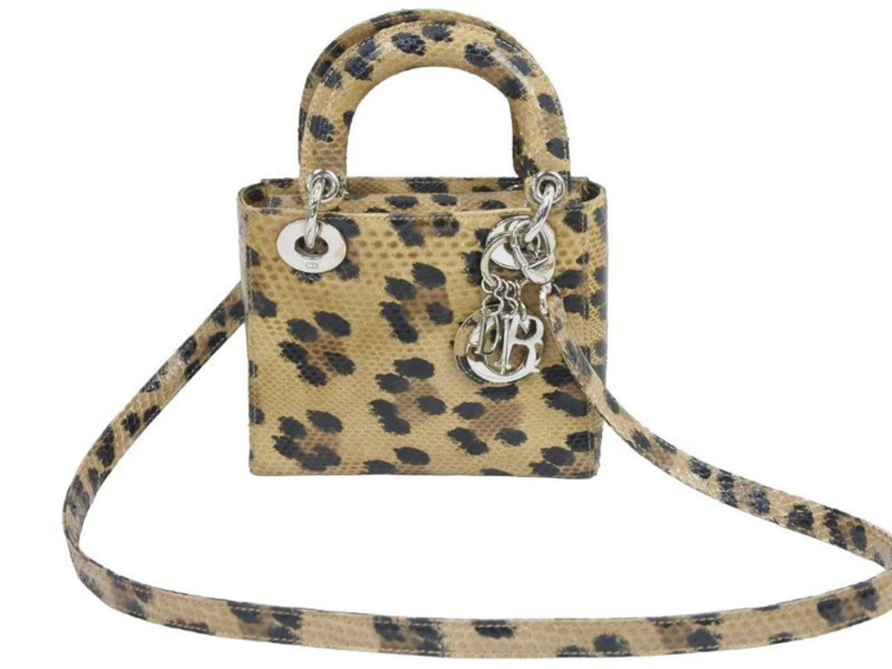 Christian Dior Lady Handbag Beige